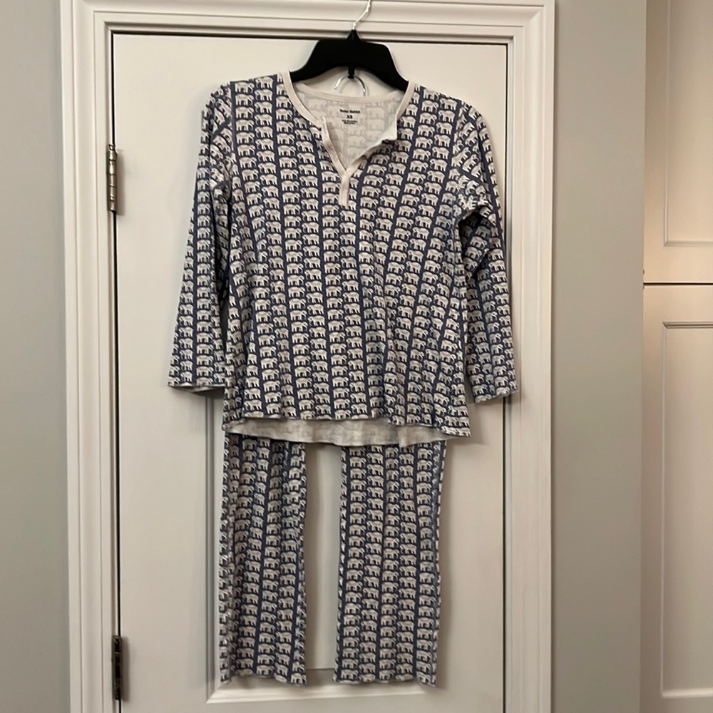 Roller Rabbit 2-piece Hathi Pajamas